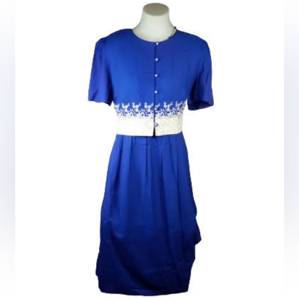 Kari's Korner Midi Dress Sz 16WP